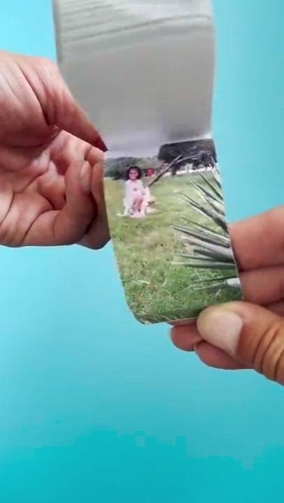 Flipbook from childhood video